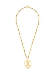 Chanel Pre-Owned колье 1995-го года с логотипом CC