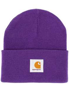 Carhartt WIP шапка с нашивкой-логотипом