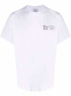 VETEMENTS футболка с графичным принтом