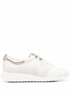 Salvatore Ferragamo кроссовки с декором Gancini