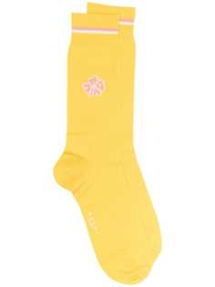 Marni носки с цветочным принтом