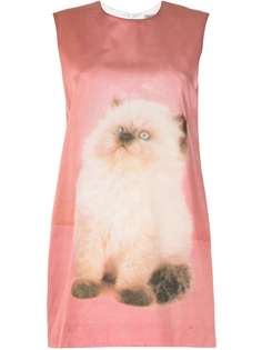 Ashley Williams платье-рубашка мини с принтом