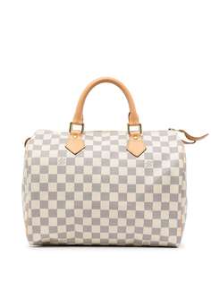 Louis Vuitton сумка-тоут Damier Azur Speedy 30 2008-го года