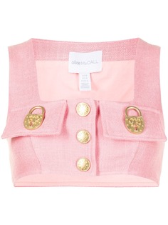 Alice McCall укороченный топ Queenie