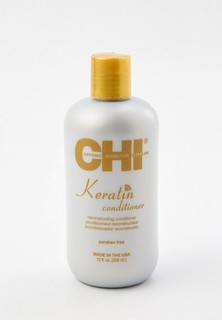 Кондиционер для волос Chi восстанавливающий с кератином CHI KERATIN, 355 мл