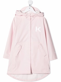 Kenzo Kids пальто с логотипом