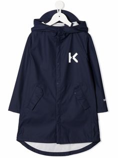 Kenzo Kids пальто с логотипом