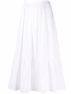 Patrizia Pepe юбка миди с завышенной талией