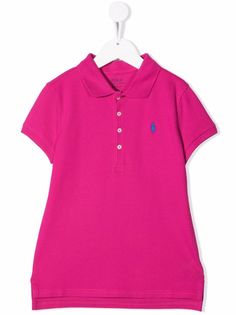 Ralph Lauren Kids рубашка поло с вышитым логотипом