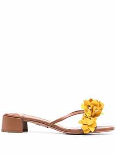 Aquazzura шлепанцы Bougainvillea 30