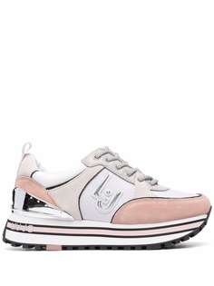 LIU JO кроссовки в стиле колор-блок на платформе