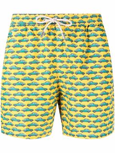 Mc2 Saint Barth плавки-шорты с принтом
