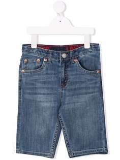 Levis Kids джинсовые шорты с нашивкой-логотипом