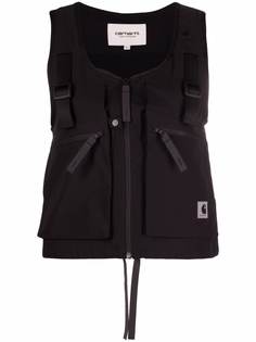 Carhartt WIP жилет W Hurst с пряжками