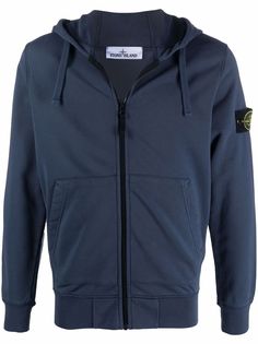 Stone Island худи с нашивкой-логотипом