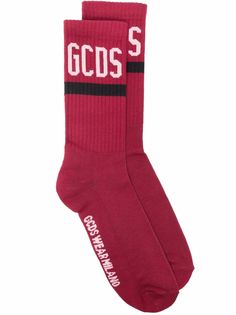 Gcds носки с вышитым логотипом