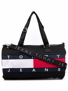 Tommy Hilfiger дорожная сумка с нашивкой