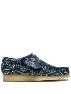 Clarks туфли Wallabee на шнуровке