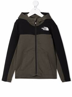 The North Face Kids худи на молнии с логотипом