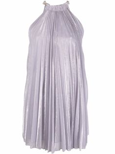 Atu Body Couture платье с эффектом металлик и плиссировкой