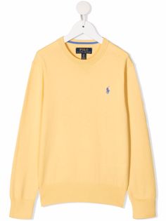 Ralph Lauren Kids футболка с вышивкой Polo Pony