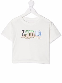 Zadig & Voltaire Kids футболка с логотипом