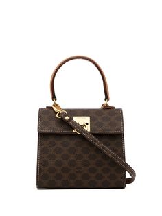 Céline Pre-Owned мини-сумка pre-owned с узором Macadam
