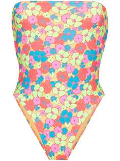 Frankies Bikinis купальник-бандо Stella с цветочным принтом