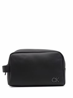 Calvin Klein несессер на молнии с логотипом