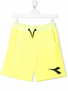 Diadora Junior шорты с кулиской и логотипом