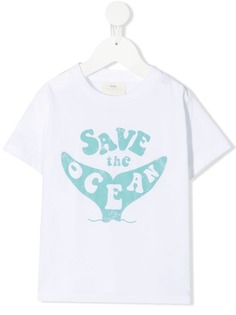 Knot футболка с принтом Save The Ocean