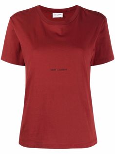 Saint Laurent футболка с логотипом