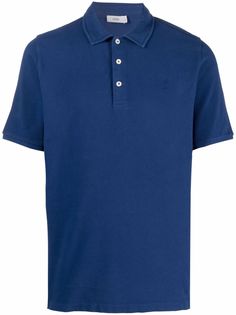 Closed рубашка полос с вышитым логотипом