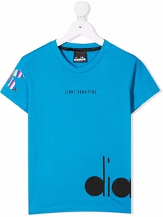 Diadora Junior футболка с надписью