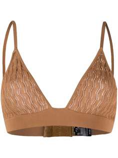 Dodo Bar Or сетчатый бюстгальтер-бралетт с треугольными чашками