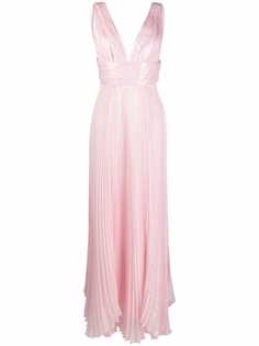 Maria Lucia Hohan платье Priya с эффектом металлик