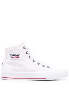 Tommy Jeans высокие кеды с нашивкой-логотипом