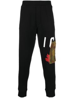 Dsquared2 спортивные брюки с карманами и логотипом