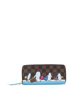 Louis Vuitton кошелек Clémence Penguins Damier Ebène pre-owned