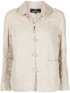 Comme Des Garçons Tricot button-up linen jacket