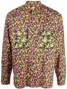PAUL SMITH рубашка с цветочным принтом