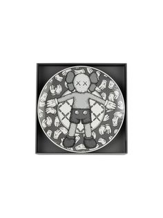 KAWS ceramic plate (set of 4)