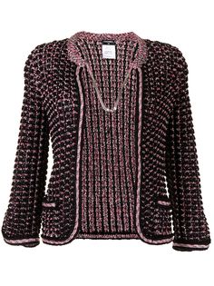 Chanel Pre-Owned пиджак с цепочкой