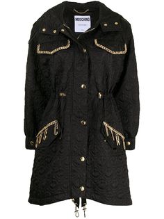 Moschino клетчатое однобортное пальто