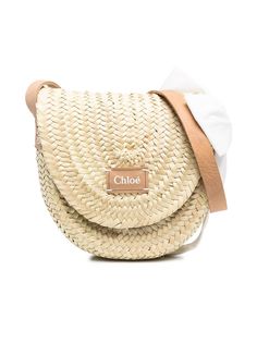 Chloé Kids плетеная сумка на плечо