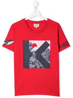 Kenzo Kids футболка с логотипом