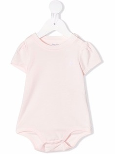 Ralph Lauren Kids комбинезон для новорожденного с логотипом Pony