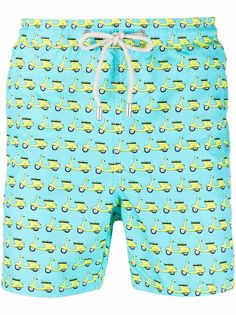 Mc2 Saint Barth плавки с принтом