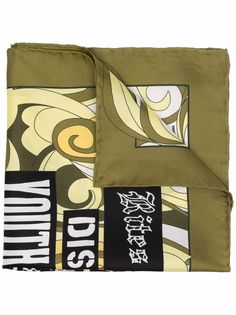 Raf Simons платок с надписью
