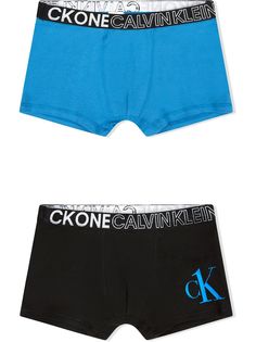 Calvin Klein Kids комплект из двух боксеров с логотипом